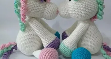 Amigurumi Unicórnio