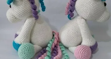 Amigurumi Unicórnio