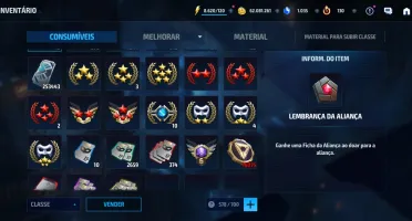 Conta top Marvel Future fight mff