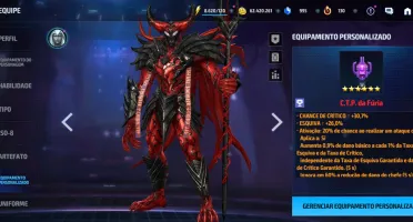 Conta top Marvel Future fight mff