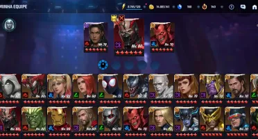 Conta top Marvel Future fight mff
