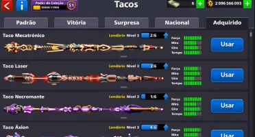 Conta 8 Ball Pool