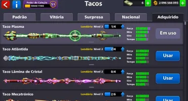 Conta 8 Ball Pool