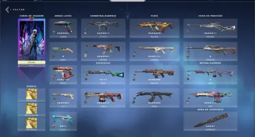 Conta Valorant quase 2k Gastos