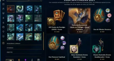 Conta lol 25 champs mestre
