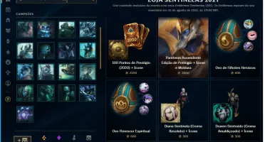Conta lol 25 champs mestre