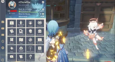 conta de genshin lvl 56