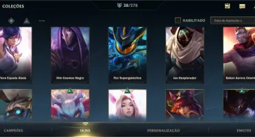 CONTA CHALLENGER ALL SEASONS - VARIAS SKINS (+ DE R$700,00)
