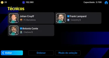 Conta de efootebol