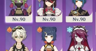 Genshin Impact AR 60⭐️24 personagens e 16 armas Estrelas⭐️