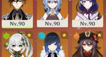 Genshin Impact AR 60⭐️24 personagens e 16 armas Estrelas⭐️