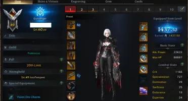 V> Conta Lost Ark com 3 Chars LVL 60
