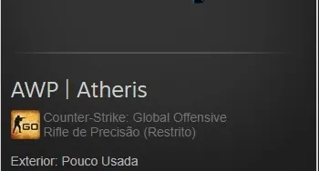SKIN CSGO AWP| Atheris MW