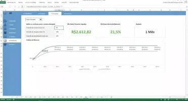 Planilha De Estudo De Viabilidade Econômica - E.V.E - 4.0