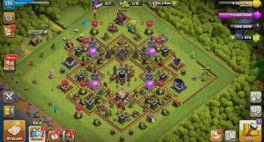Clash of Clans CV11 | CV10 100% FULL | Conta Antiga/Rara