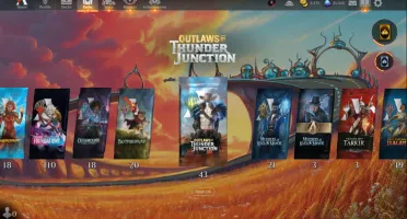 Conta MTG Arena 35340 gems, 9200 gold e 336 booster packs