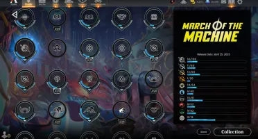 Conta MTG Arena 35340 gems, 9200 gold e 336 booster packs