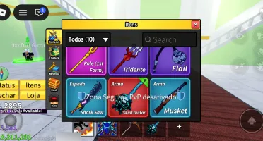 Conta 🏴‍☠️blox fruit,⭐steal a brainrot e ⚽️blue lock rivals