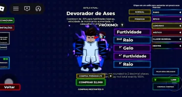 Conta 🏴‍☠️blox fruit,⭐steal a brainrot e ⚽️blue lock rivals