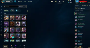 CONTA DE LOL COM KAYLE JUÍZA E 7 SKINS MÍTICAS