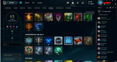 CONTA DE LOL COM KAYLE JUÍZA E 7 SKINS MÍTICAS
