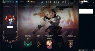 Conta Esmeralda Lol League Of Legends 344 Skins