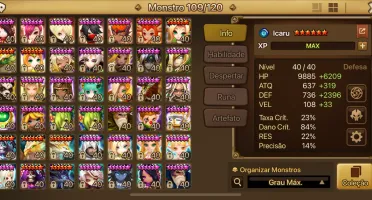 Conta Sw global 51Nat5 , faz todo conteúdo pve
