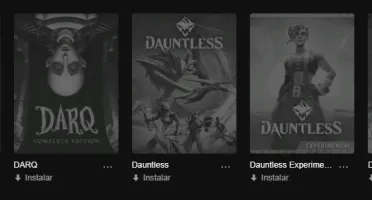 Conta Epic games