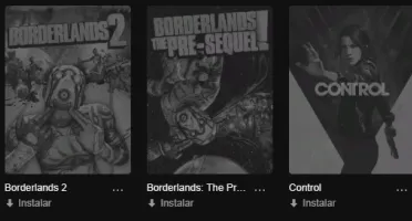 Conta Epic games