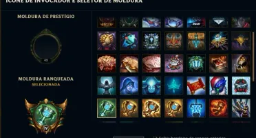 Conta League of Legends - Skins Raras