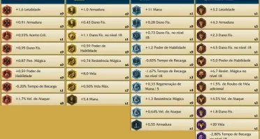 CONTA DIAMANTE 120 CHAMPS | 37 SKINS | 4 PÁGINAS DE RUNAS