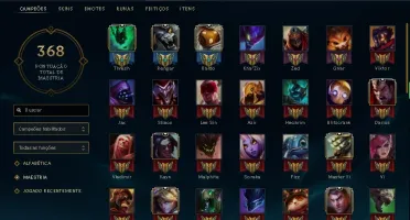 Conta de lol Gold 5 e Prata 4