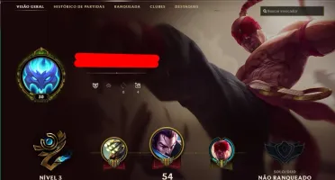 Conta De League Of Legends, Nível 30
