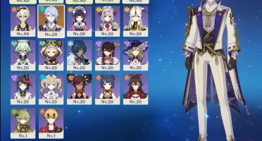 Hutao, Nahida, Ayato+arma da shenhe Ar27