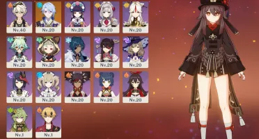Hutao, Nahida, Ayato+arma da shenhe Ar27
