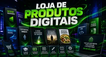 Loja De Produtos Digitais, Automatize e Turbine os Lucros