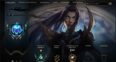 Conta lol Main Adc Platina 4 (48 pdl) Soloq, 64 Ícones.