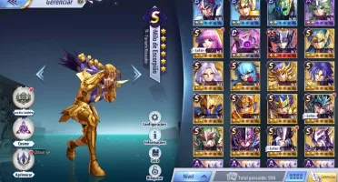 Conta saint seiya awakening
