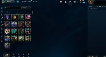 Conta Lol Platina Varias skins vitoriosas.