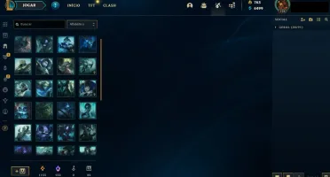 Conta Lol Platina Varias skins vitoriosas.