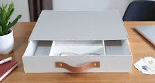 Gaveteiro de 1 Gaveta para Óculos e Relógios