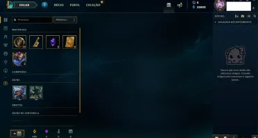 Conta unranked lvl 30 - com 32.000EA