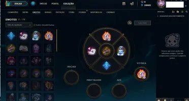 Conta unranked lvl 30 - com 32.000EA