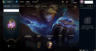 Conta unranked lvl 30 - com 32.000EA