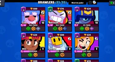 Conta brawstars 24k troféus