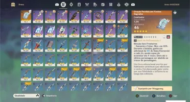 Genshin Impact AR 45 Kazuha, Albedo, Childe, Jean + livro 5*