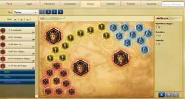 Conta GOLD V 121 CHAMPS 90SKINS