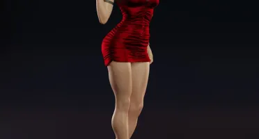 Ada Wong 3d stl