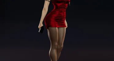 Ada Wong 3d stl