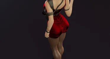 Ada Wong 3d stl